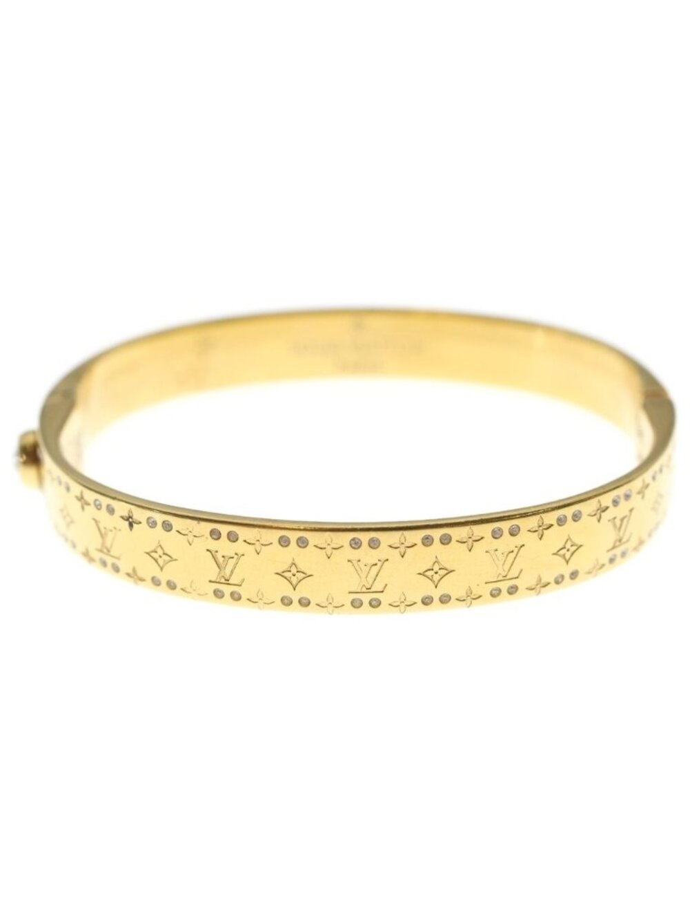 Louis Vuitton Bracelet Nanogram Strike Gold